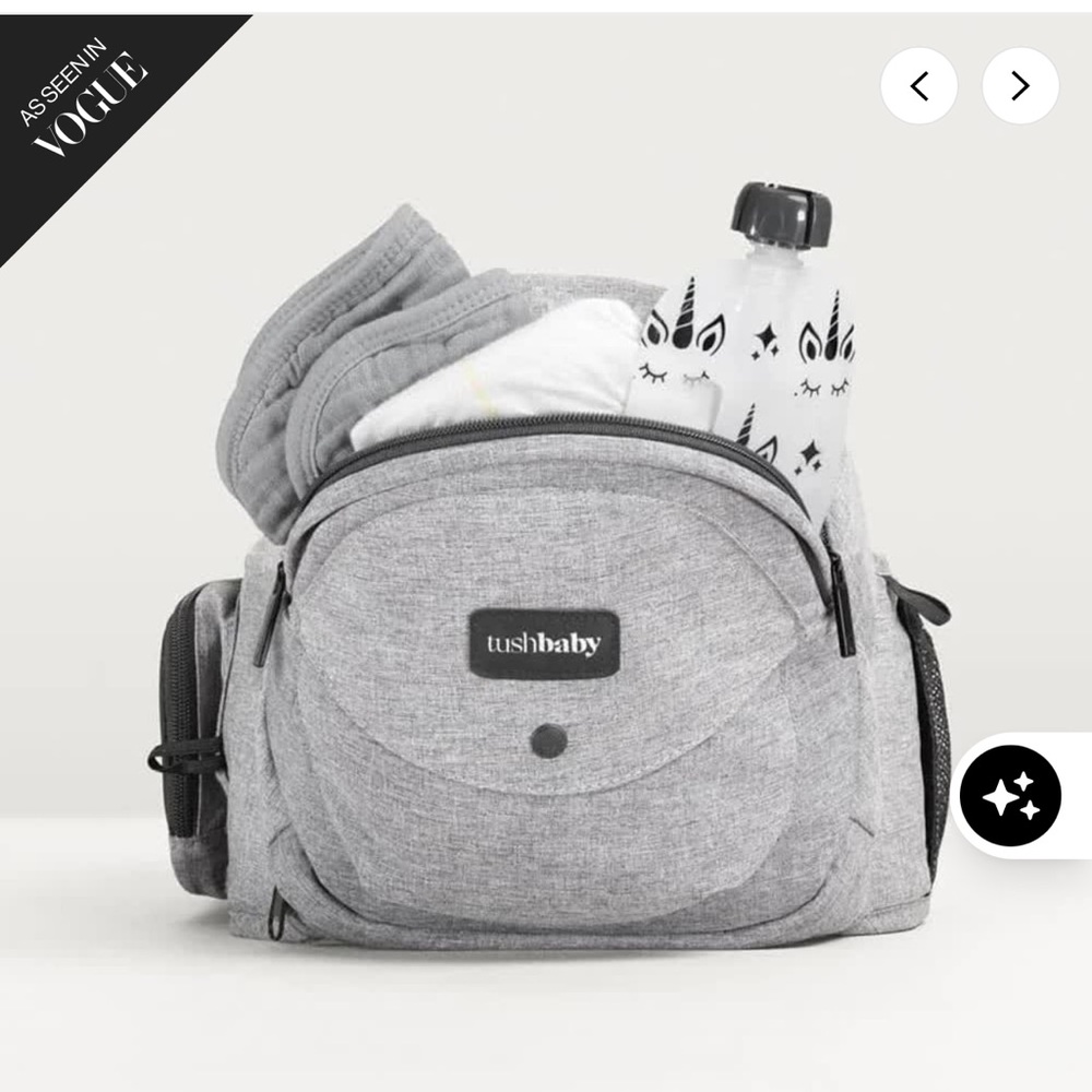 The Tushbaby™ Hip Carrier-EUC-Stylish and functional.